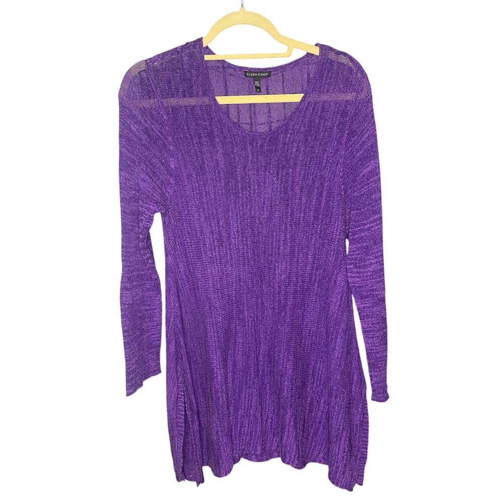 Eileen Fisher Purple Sweater